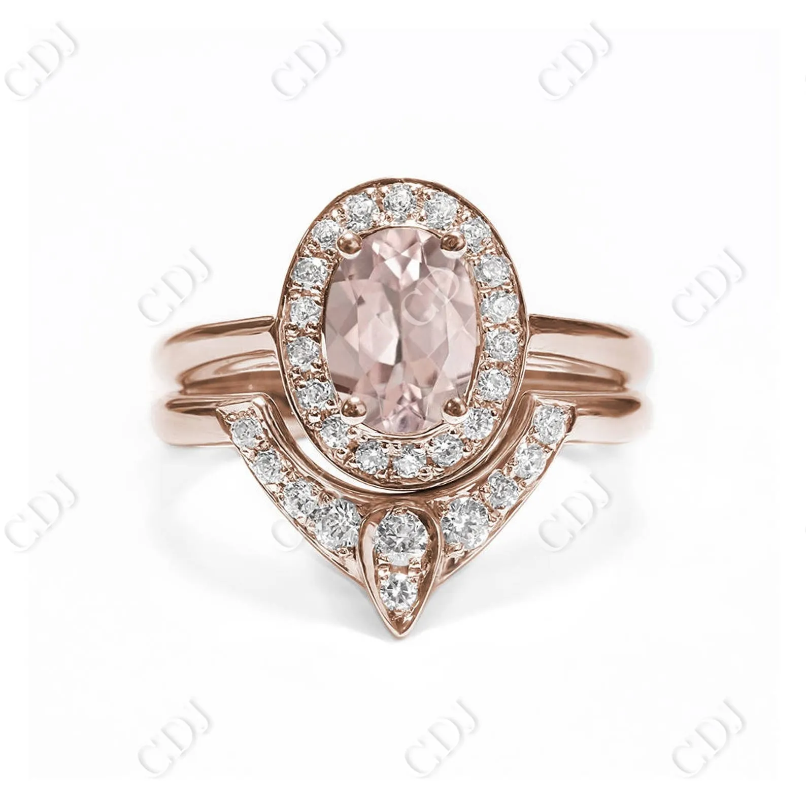 0.10CTW Third Eye Natural Diamond Wedding Band