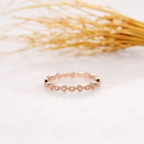 0.18CTW Full Eternity Natural Diamond Wedding Band