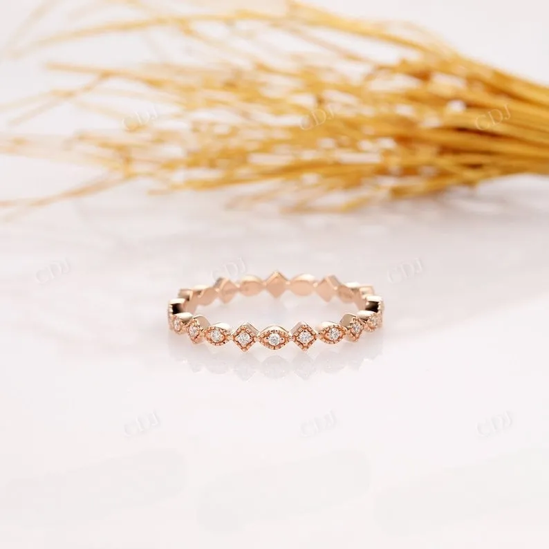 0.18CTW Full Eternity Natural Diamond Wedding Band