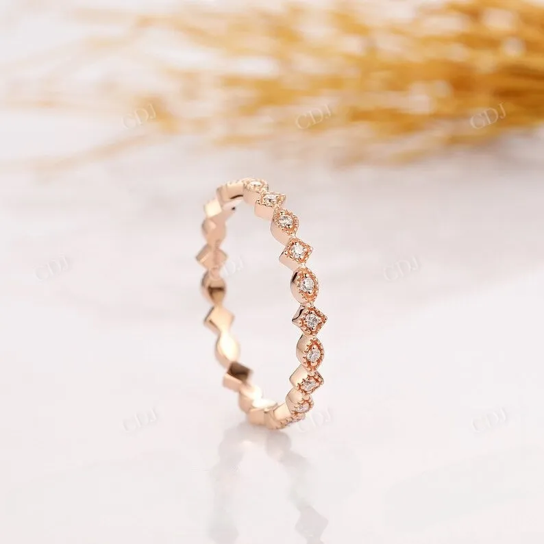 0.18CTW Full Eternity Natural Diamond Wedding Band
