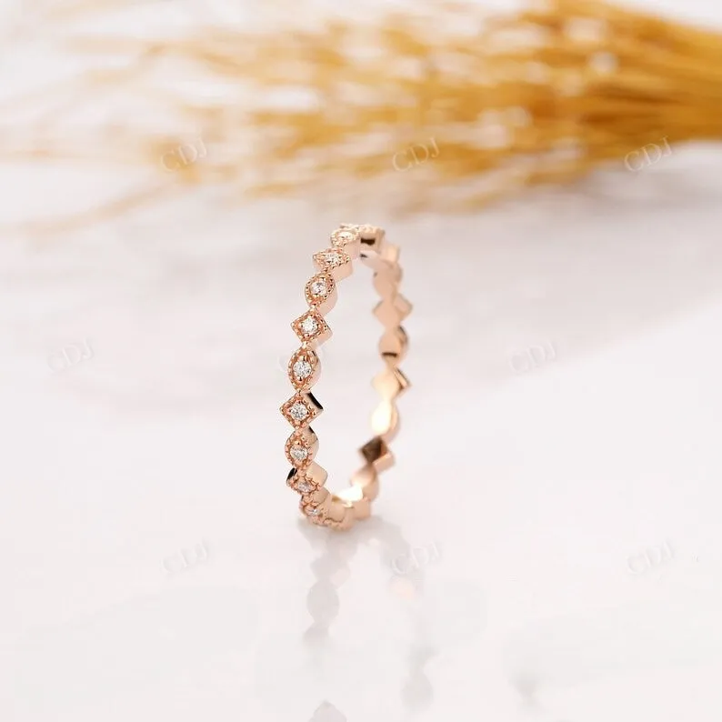 0.18CTW Full Eternity Natural Diamond Wedding Band
