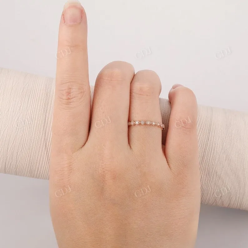 0.18CTW Full Eternity Natural Diamond Wedding Band
