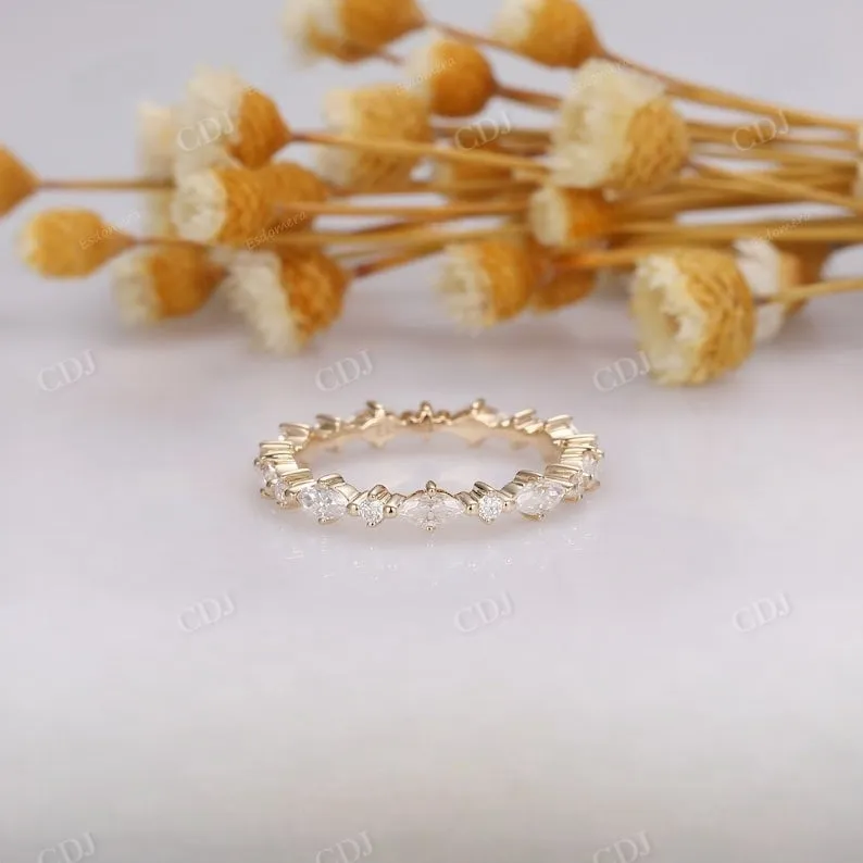 0.21ctw Full Eternity Wedding Stacking Matching Band