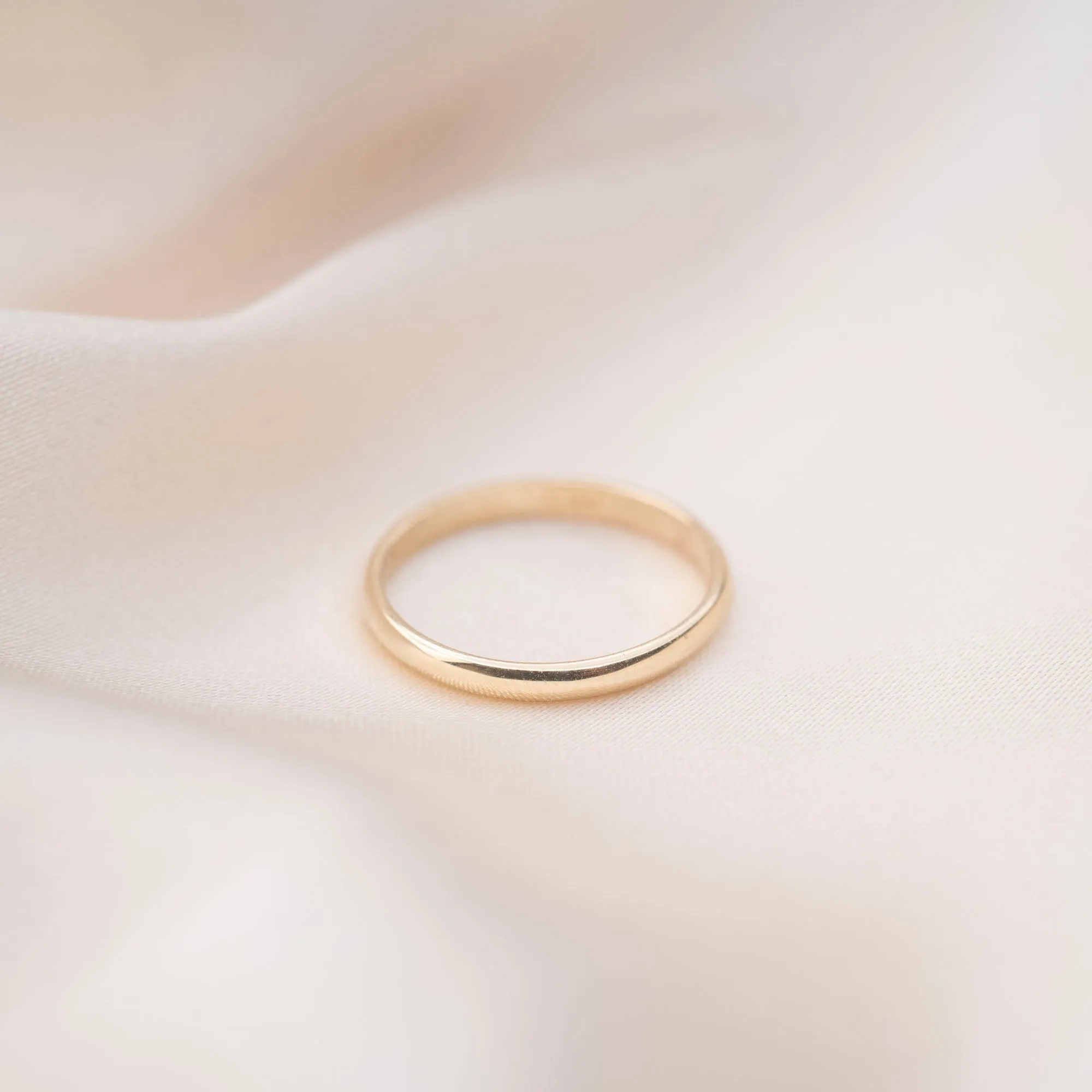 14k Band Ring | 2mm