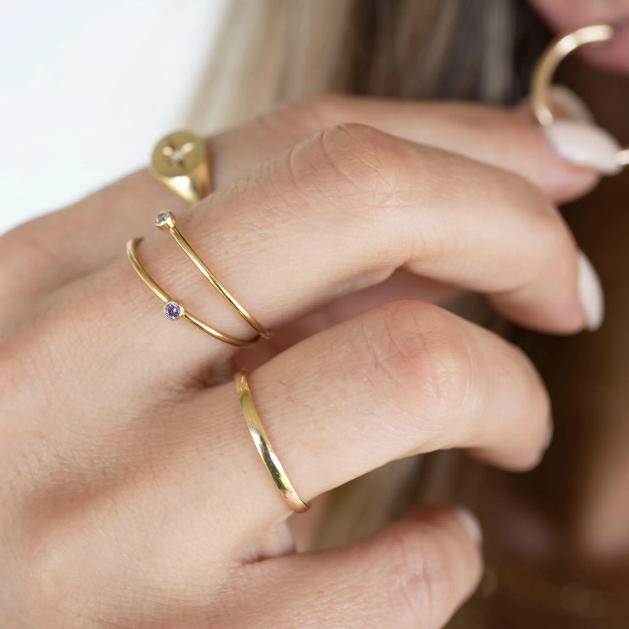 14k Band Ring | 2mm