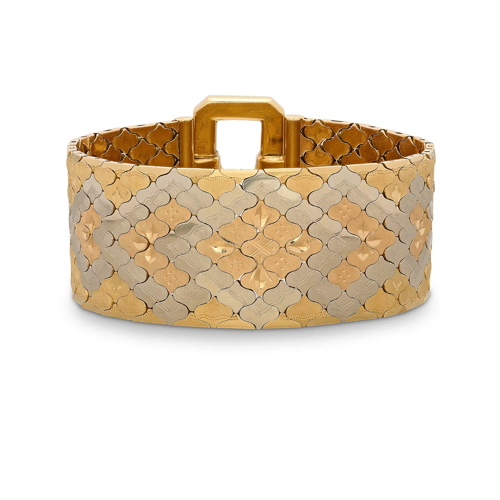 18 karat Estate Art Deco Gold Bracelet
