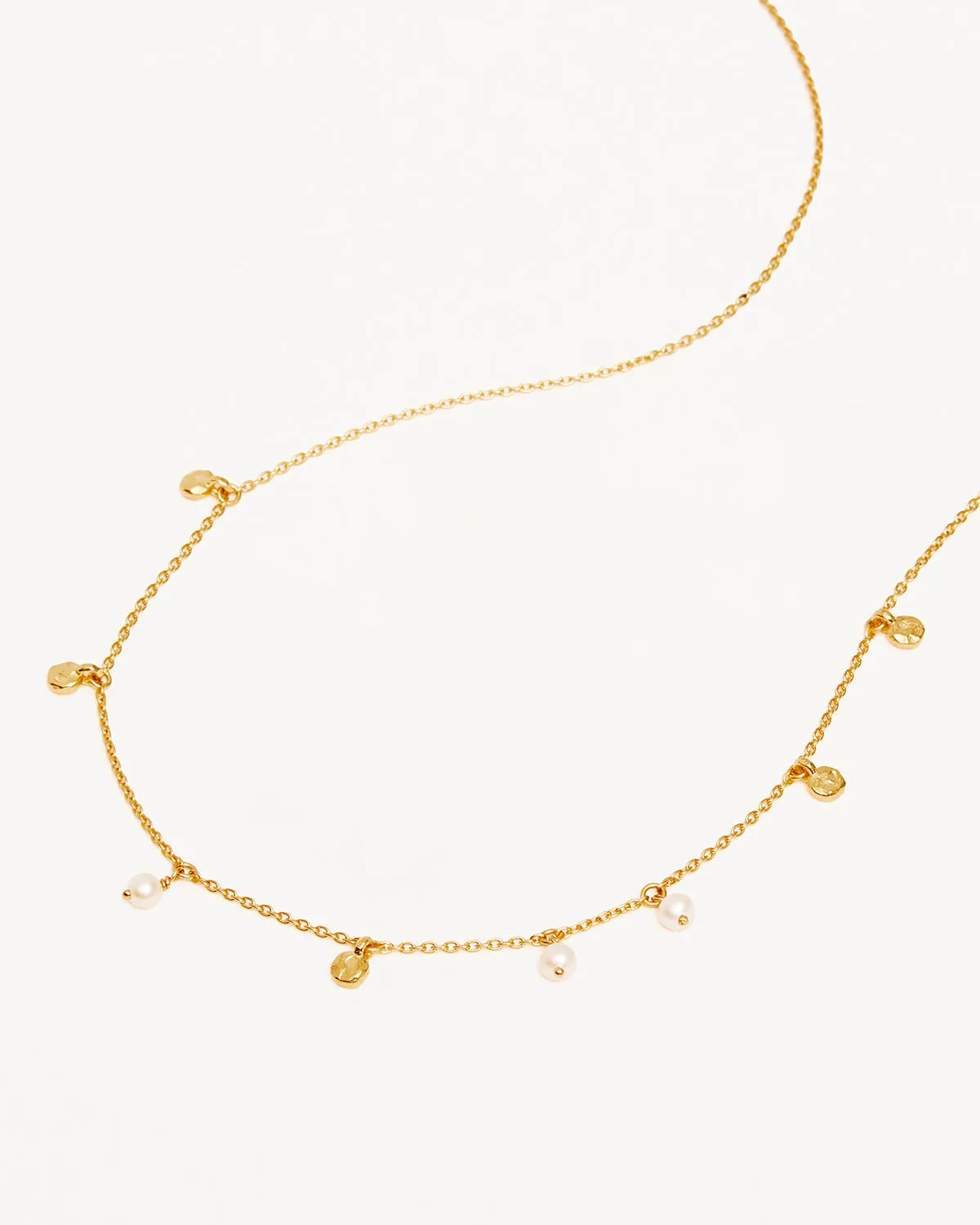 18k Gold Vermeil Endless Grace Pearl Choker