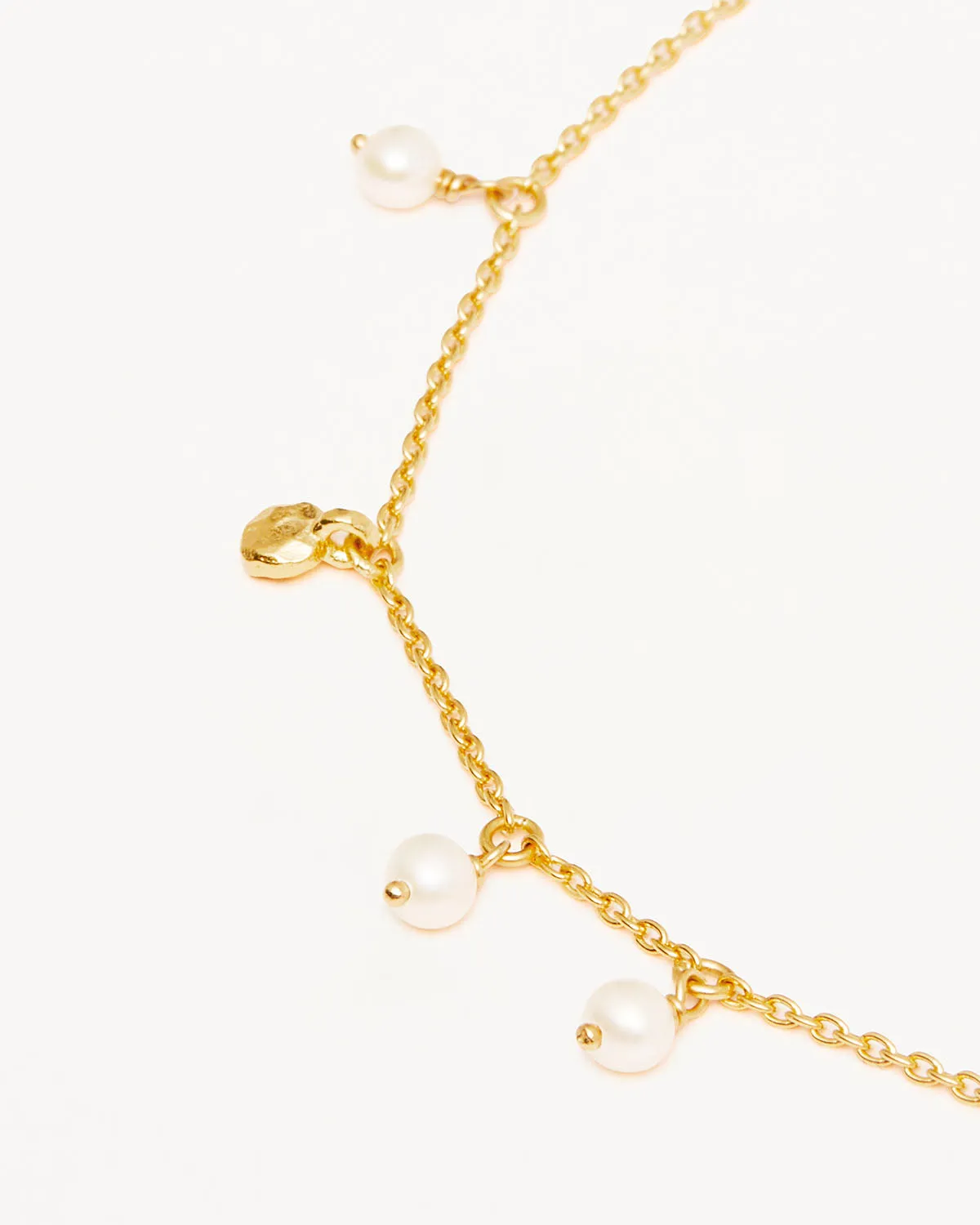 18k Gold Vermeil Endless Grace Pearl Choker