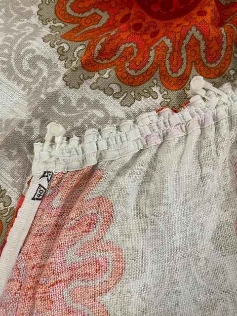 1970s  Curtain/ Fabric  #F608  *Read Info*