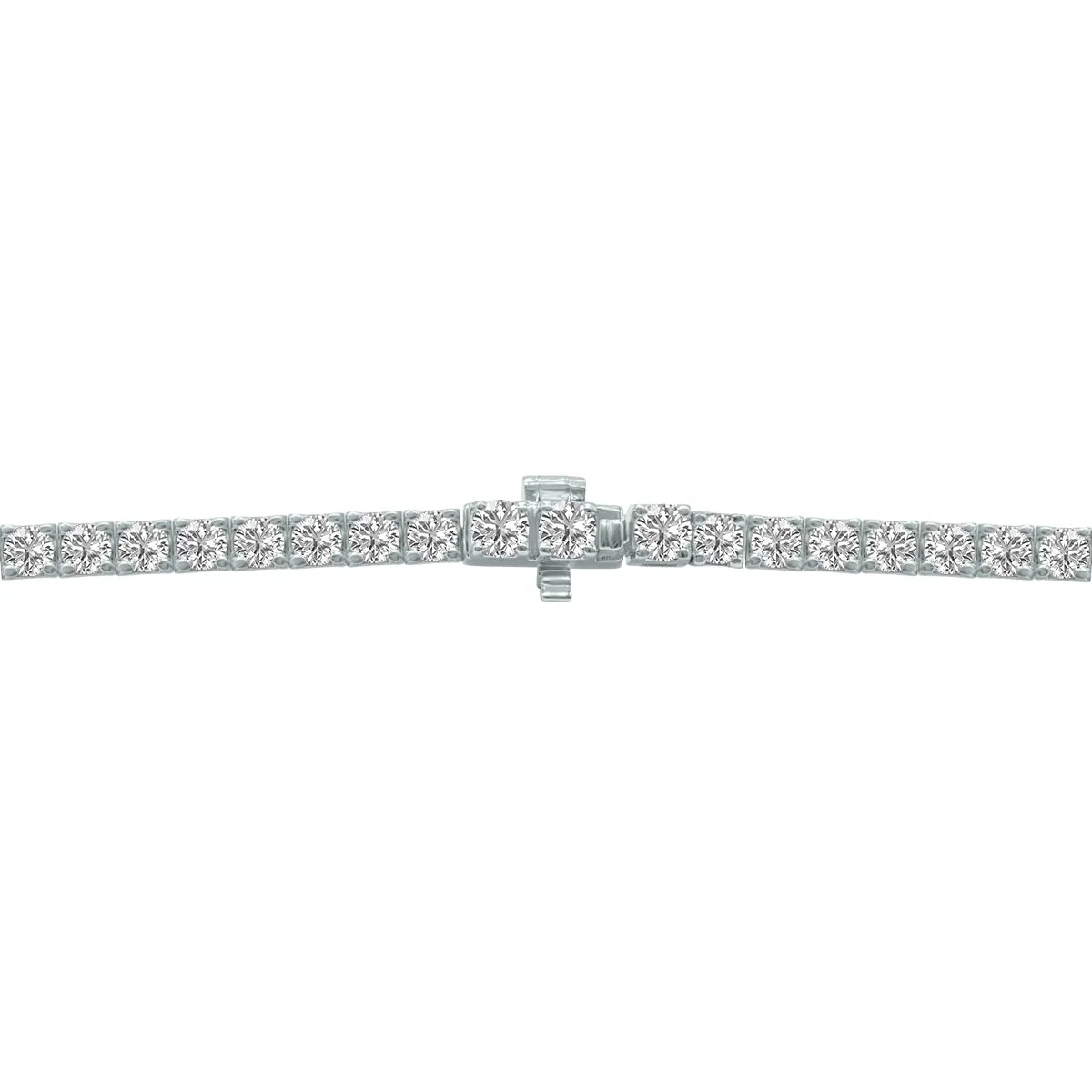 6 Carat Tw Lab Grown Diamond Tennis Bracelet In 14K White Gold