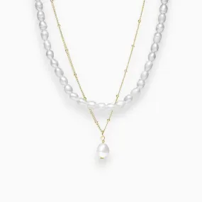 Alohani – Freshwater pearls – Necklace duo