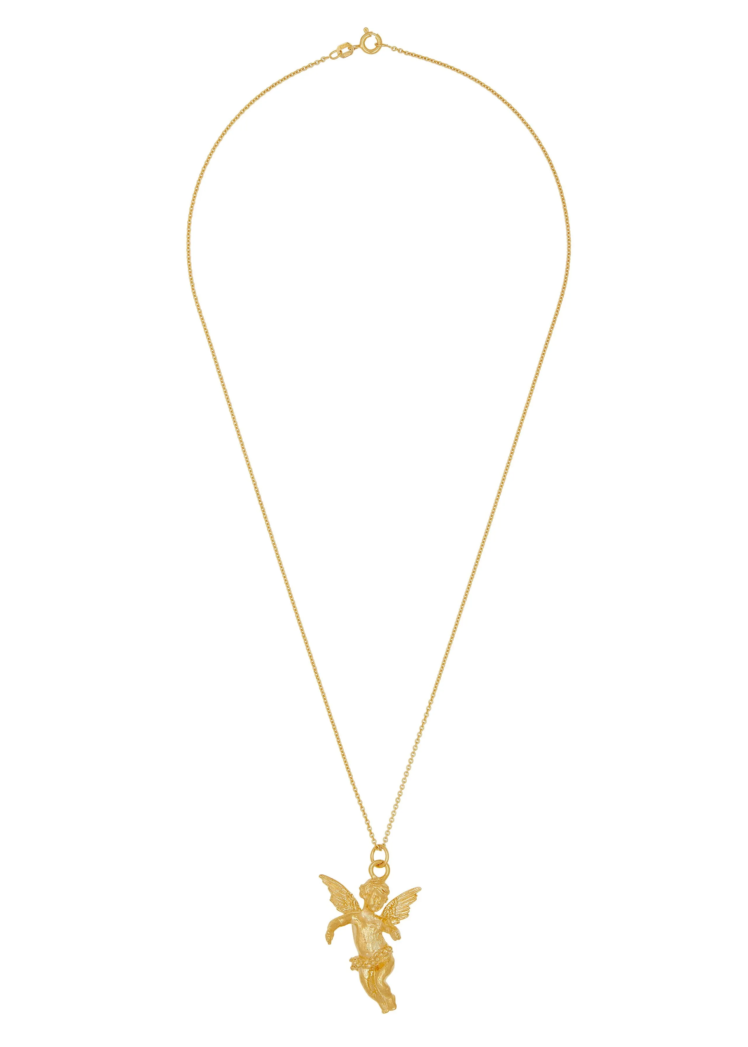 Angel Pendant in Gold