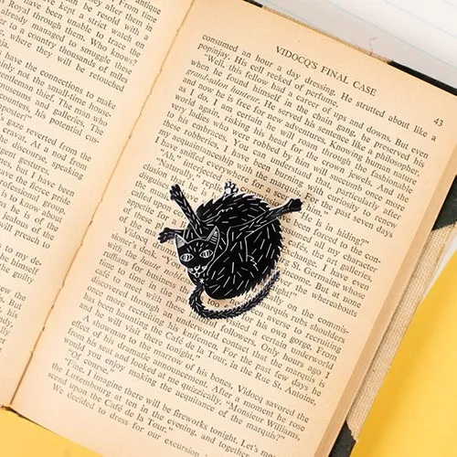 Black Cat Pin