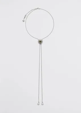 CAT EYE RATTLE BOLO TIE