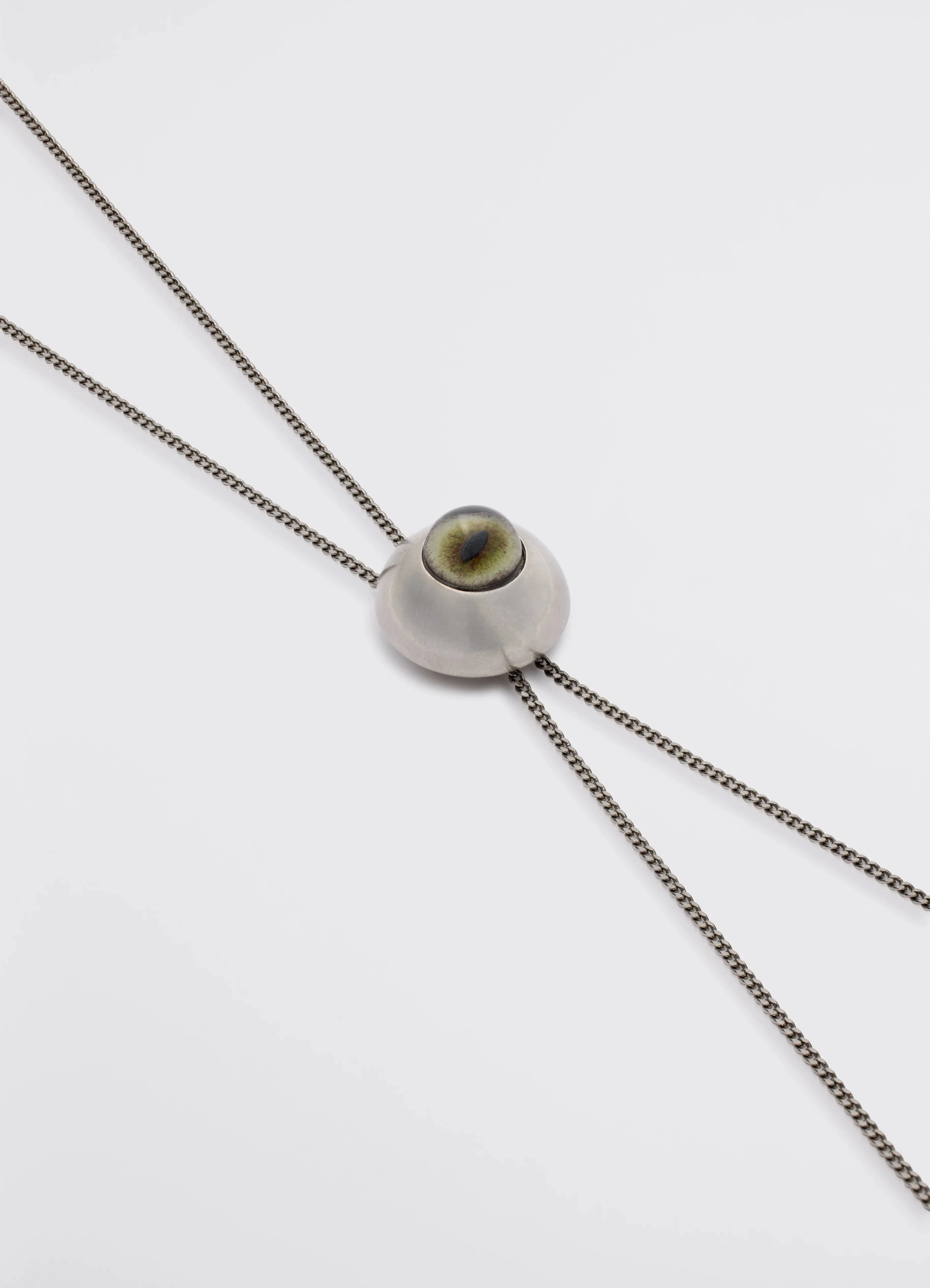 CAT EYE RATTLE BOLO TIE