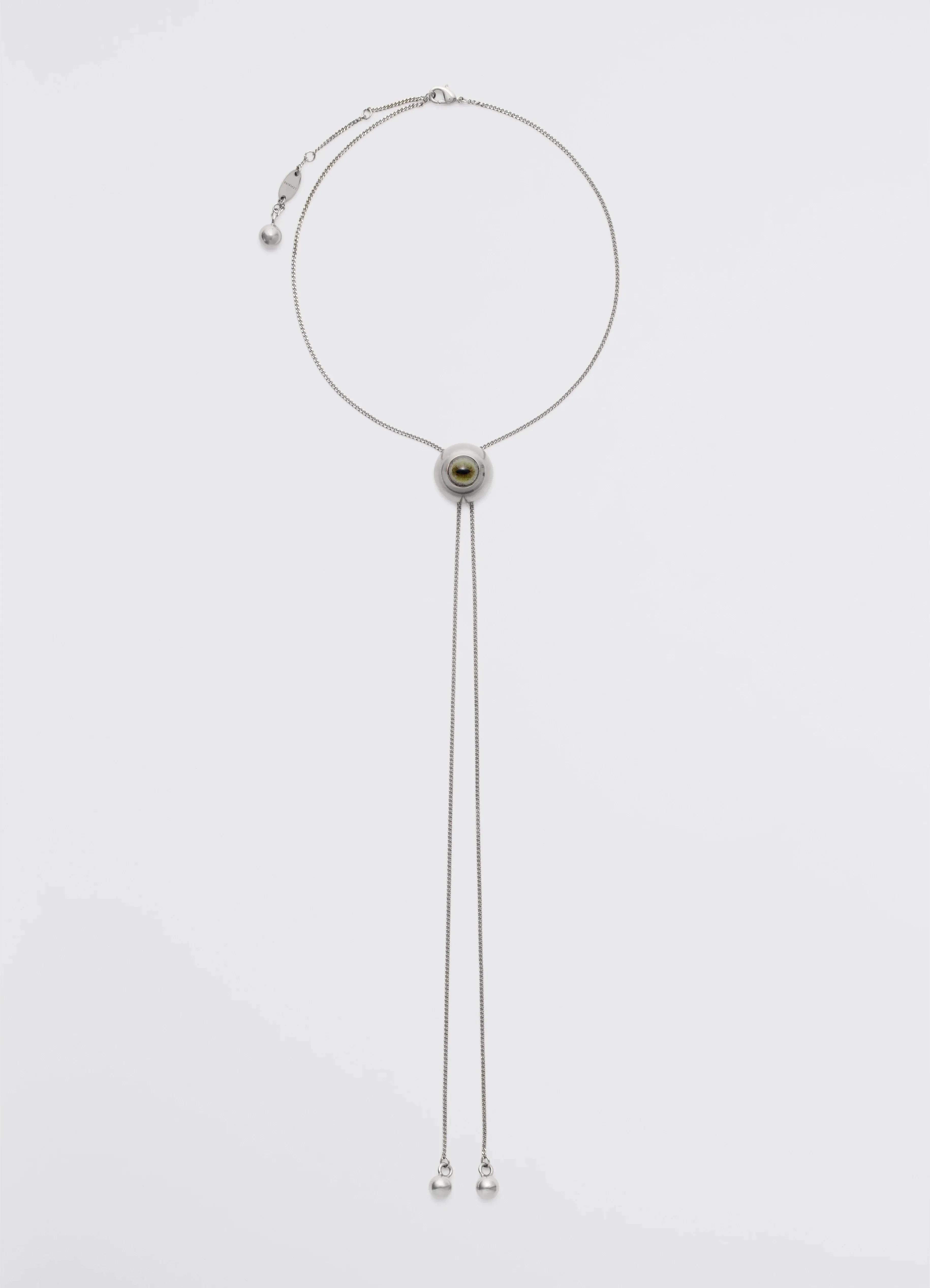 CAT EYE RATTLE BOLO TIE