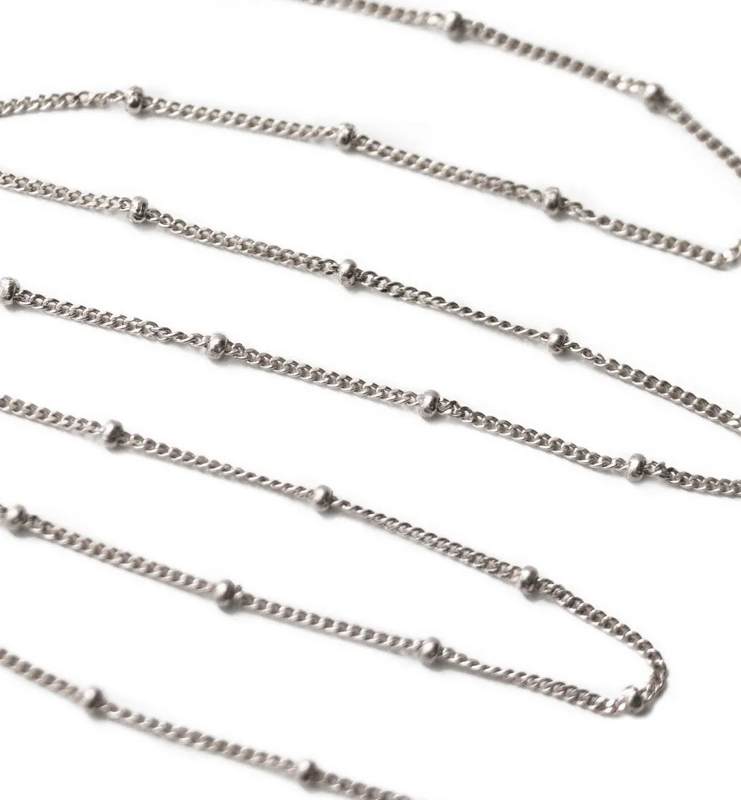 Celine Curb Chain Beaded Choker