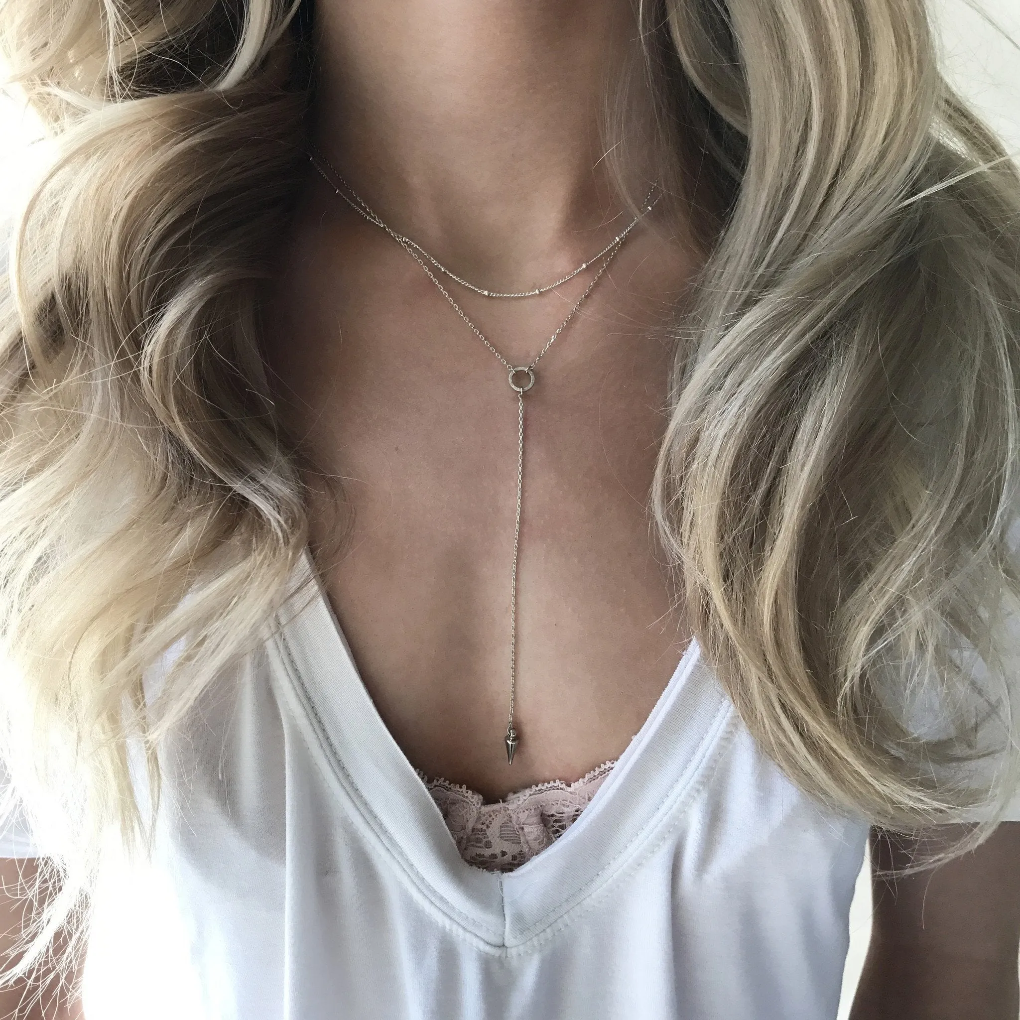 Celine Curb Chain Beaded Choker