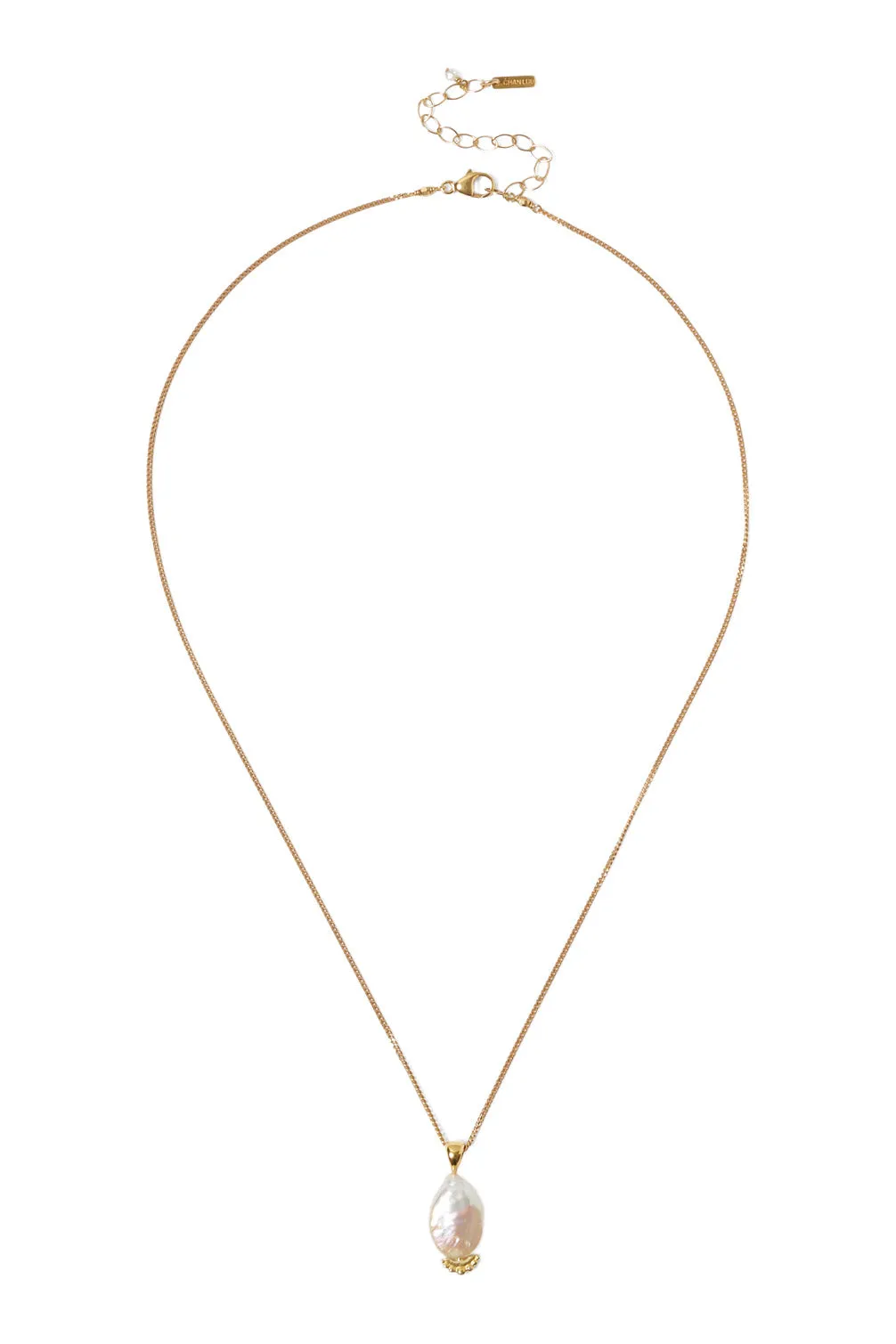 Chan Luu Jaya Pendant in White Pearl
