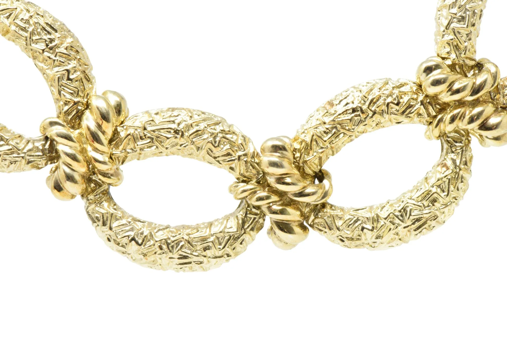 Chic 14K Gold Versatile Necklace & Bracelet Combo