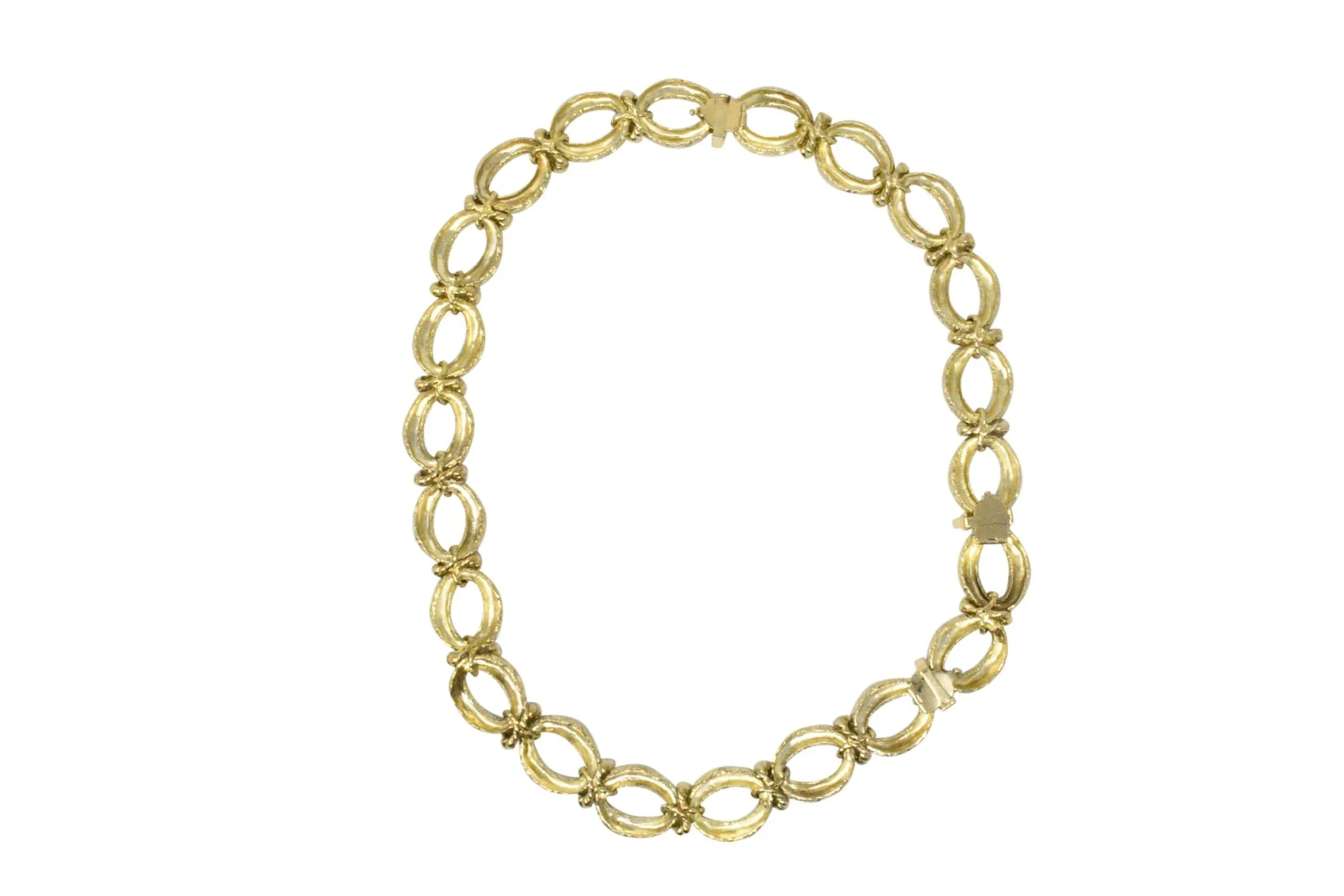 Chic 14K Gold Versatile Necklace & Bracelet Combo