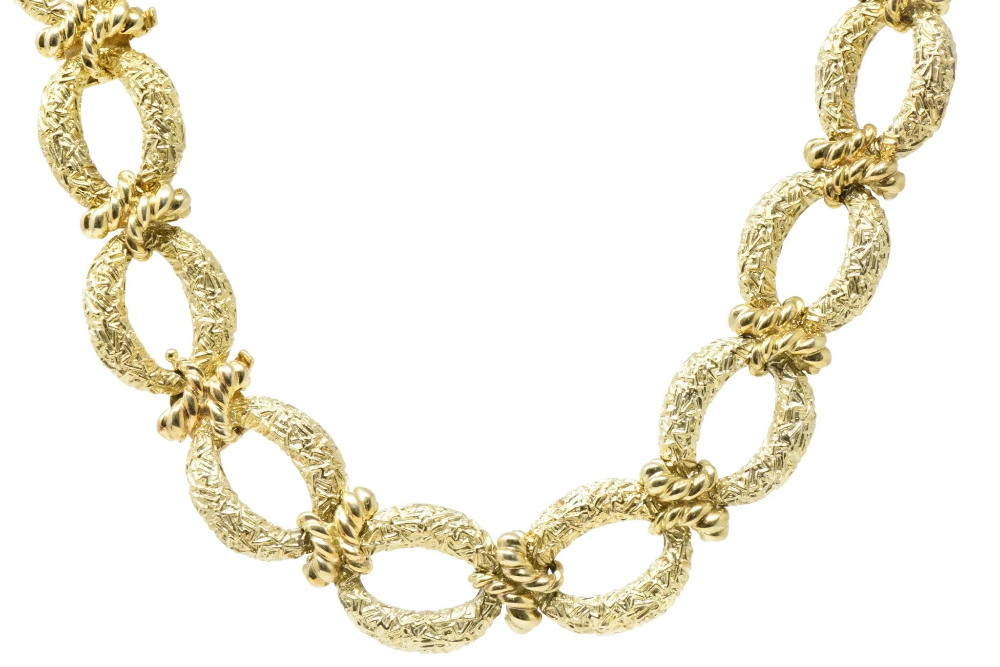 Chic 14K Gold Versatile Necklace & Bracelet Combo