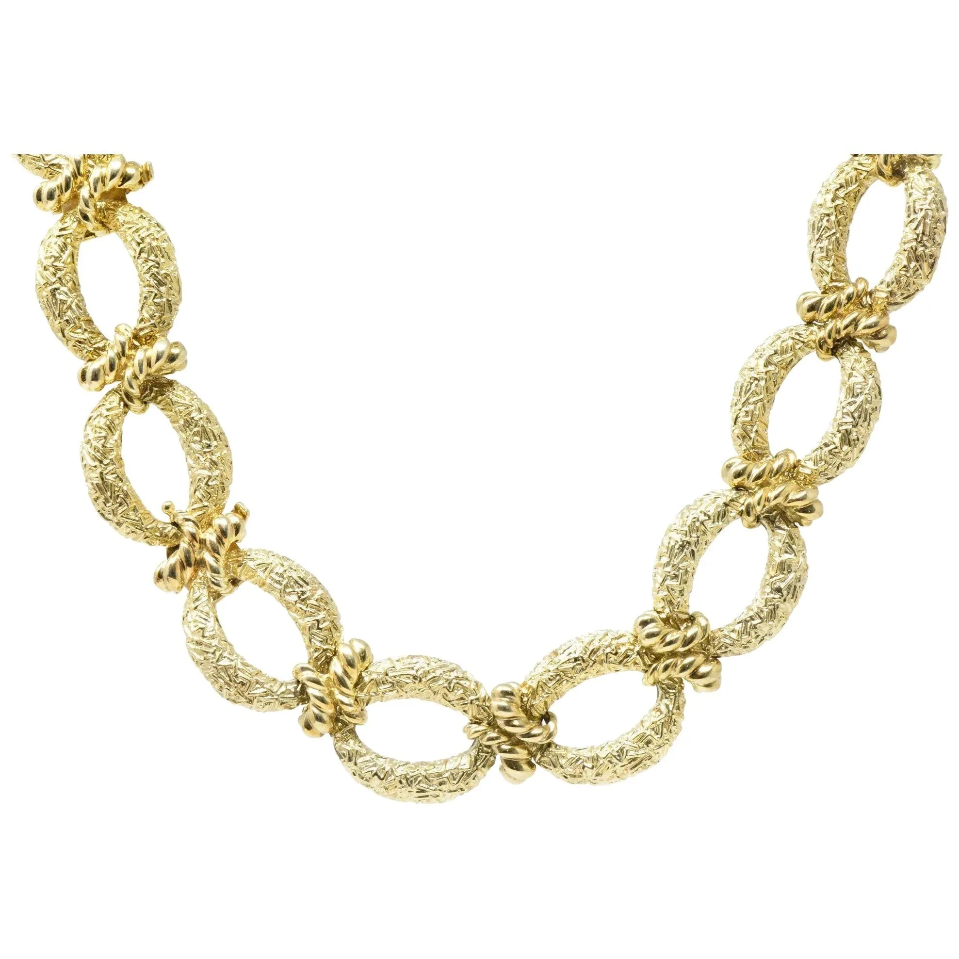 Chic 14K Gold Versatile Necklace & Bracelet Combo