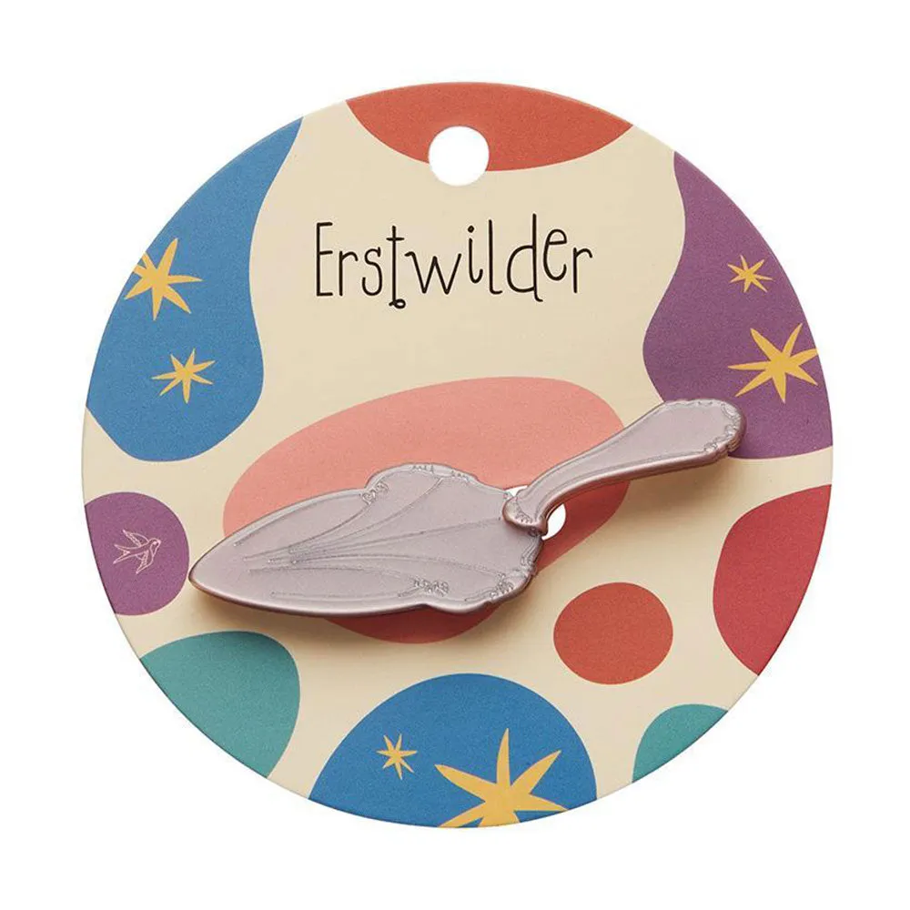Classic Cake Server Brooch by Erstwilder x Katherine Sabbath