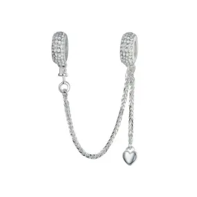 Classic Heart Of Love Charm Stopper