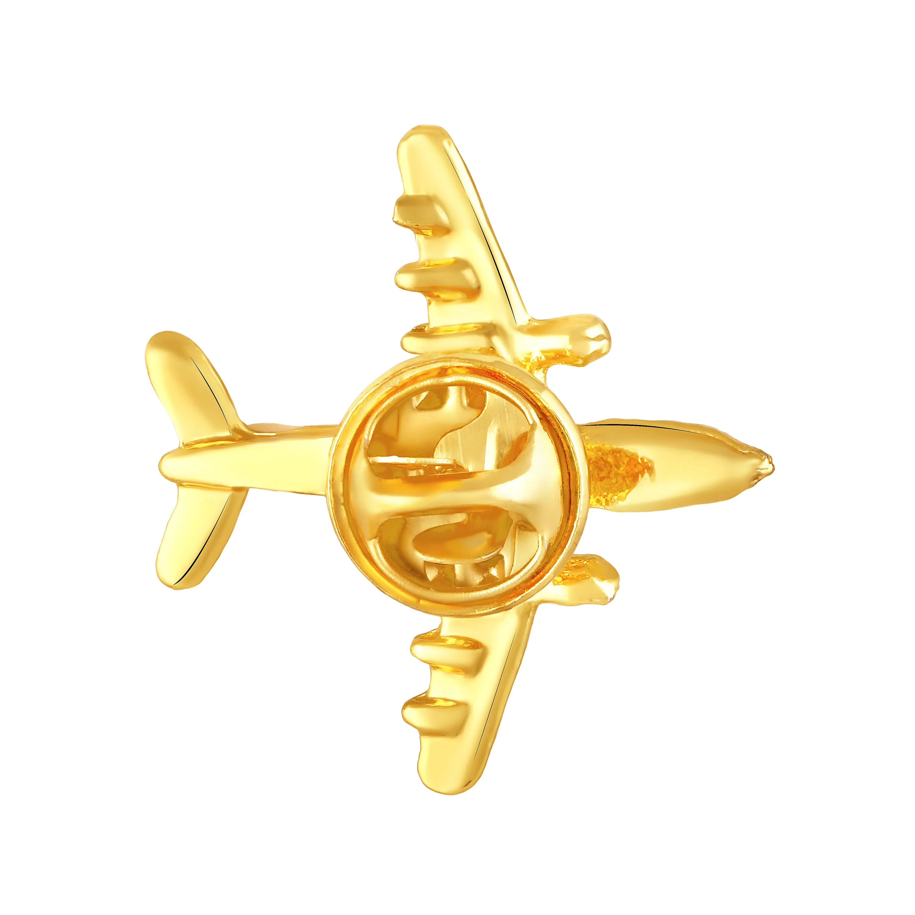 Combo of 2 Mini Aircraft Badge Coat Suit Pin