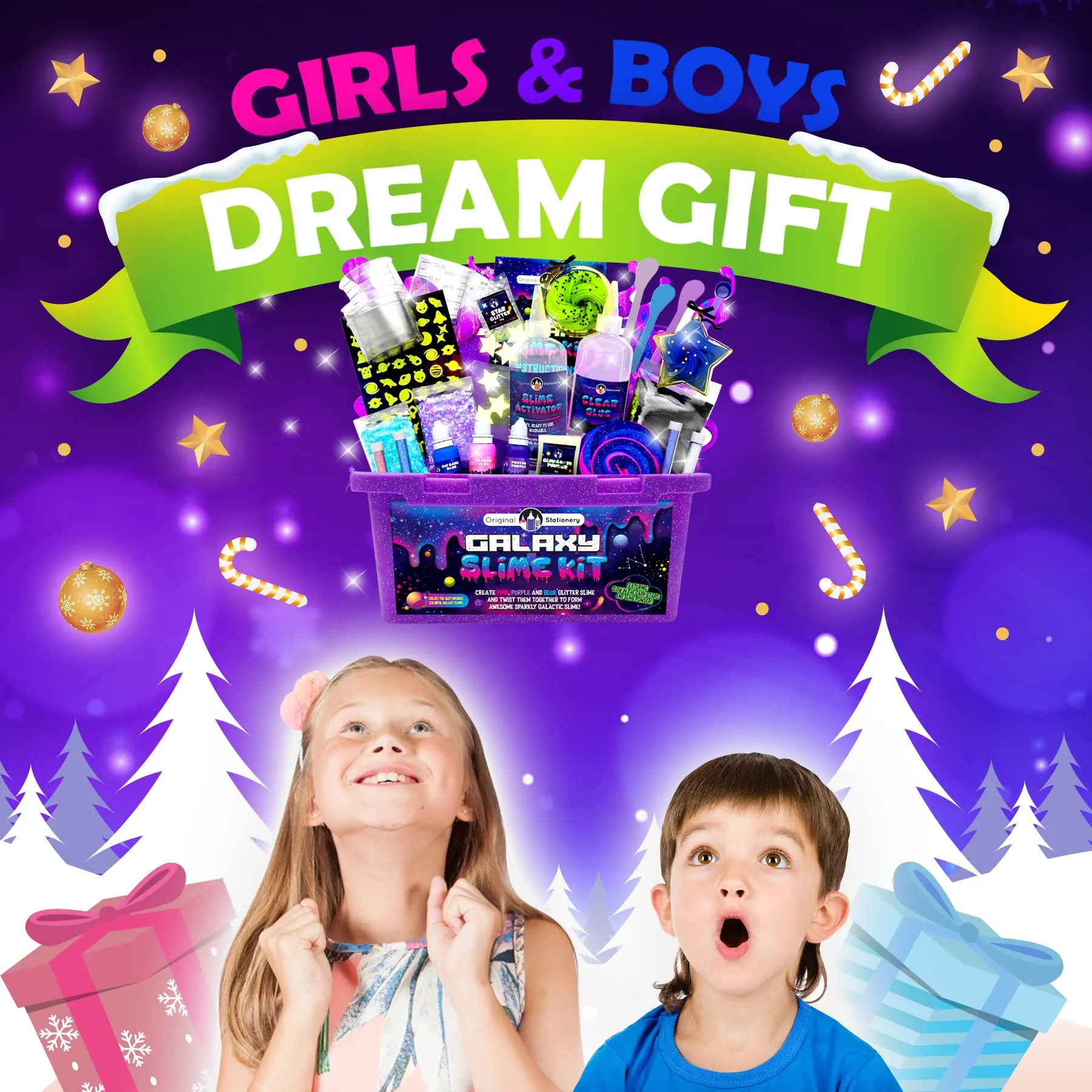 Cosmic Shine: Glow in the Dark Slime for Endless Nighttime Fun and Creative Play
