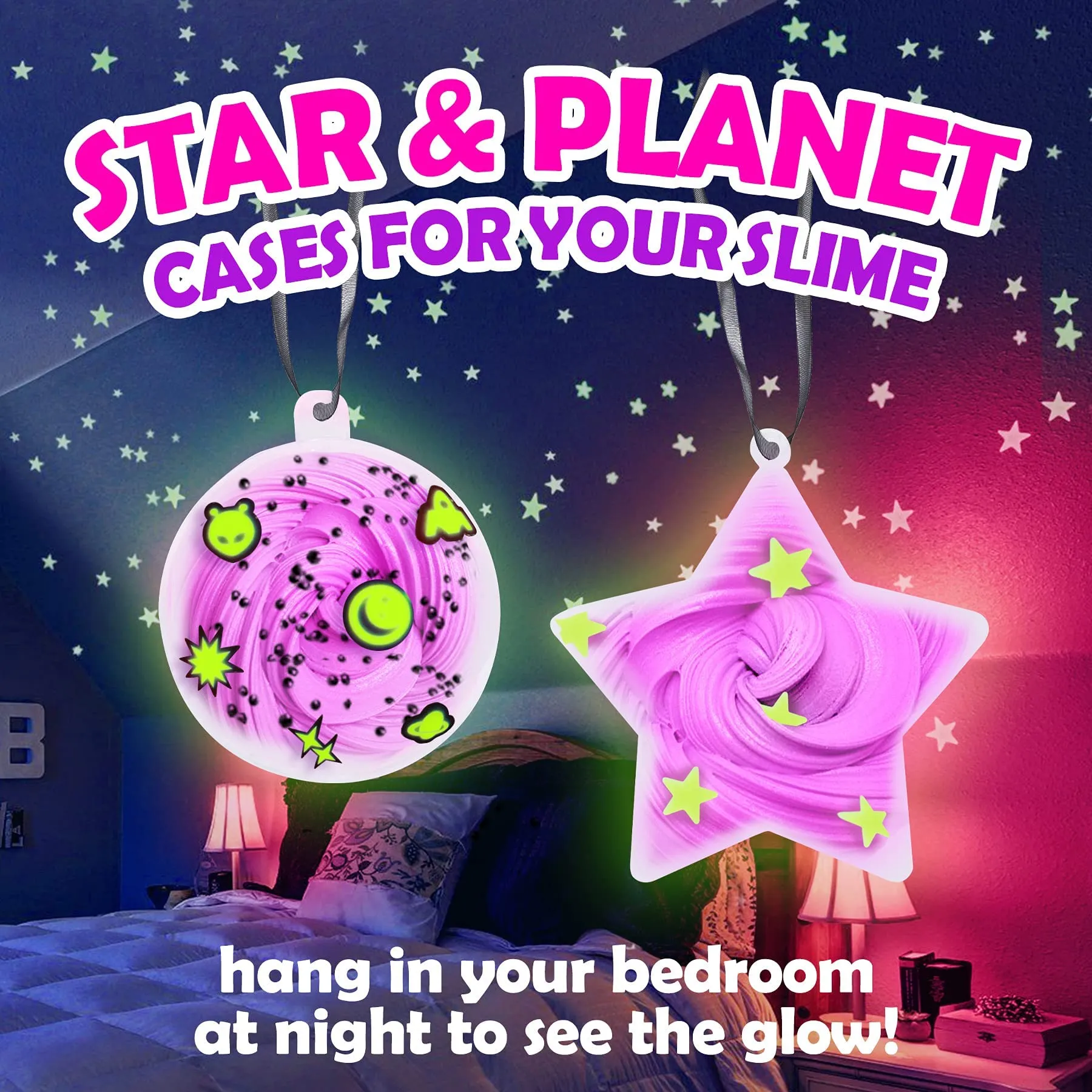 Cosmic Shine: Glow in the Dark Slime for Endless Nighttime Fun and Creative Play