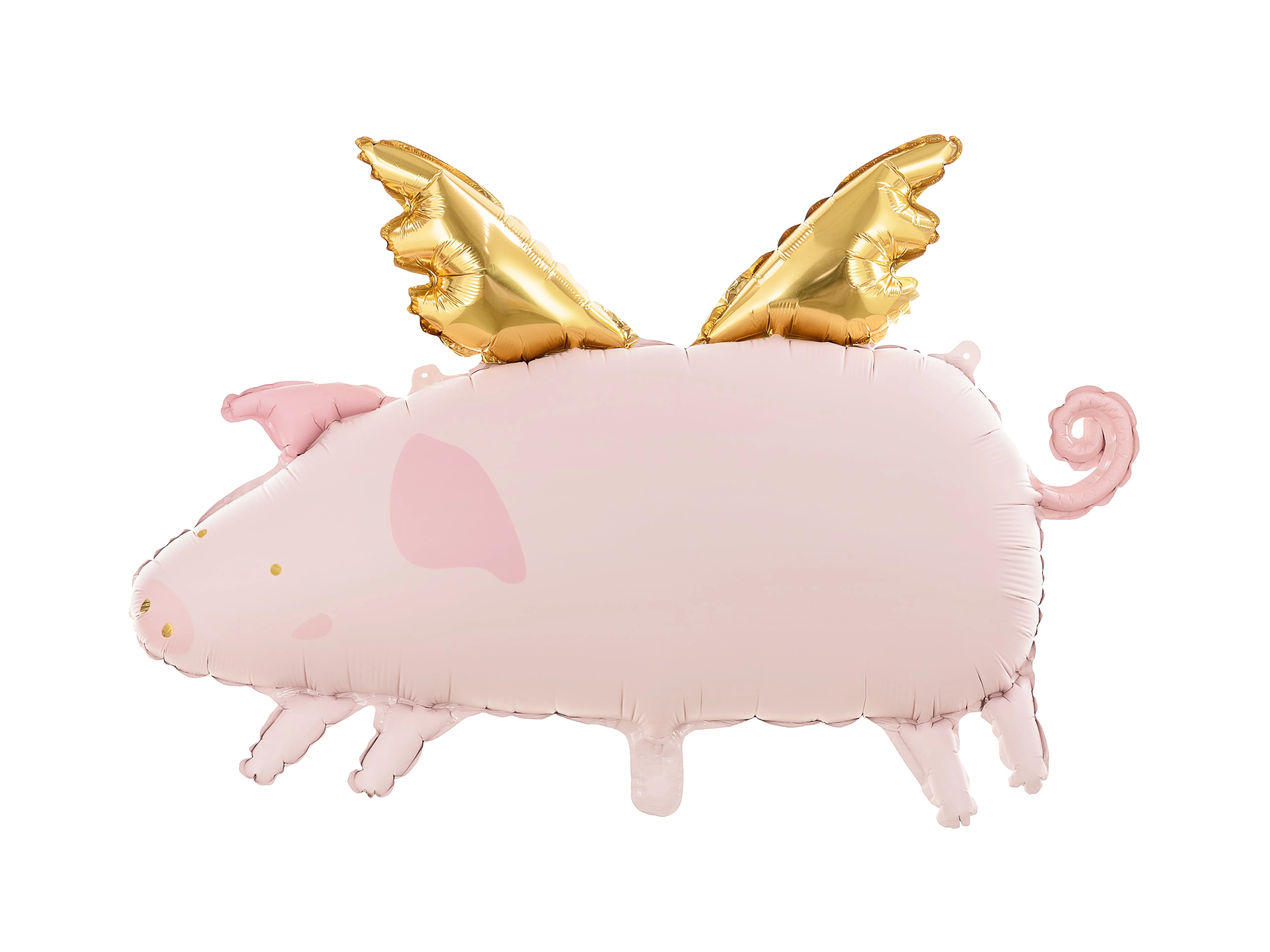 Cute Flying Pig Birthday Balloon