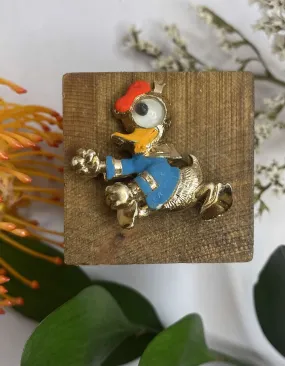 Delightful Disney Style Duck Brooch