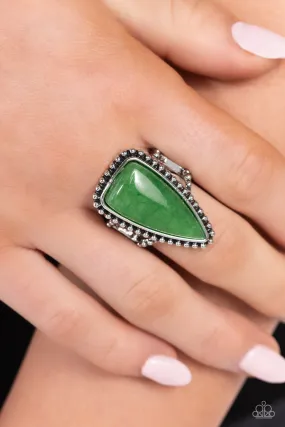 Earthy Engagement - Green Paparazzi Accessories