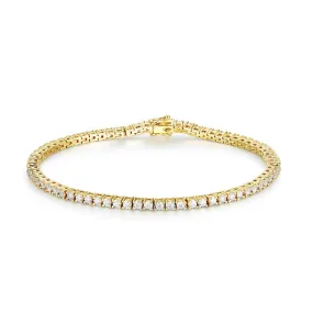 Elegant Moissanite Tennis Bracelet: A Sparkling Addition to Your Jewelry Collection