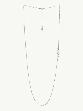 Envy Pendant Necklace In 18K White Gold