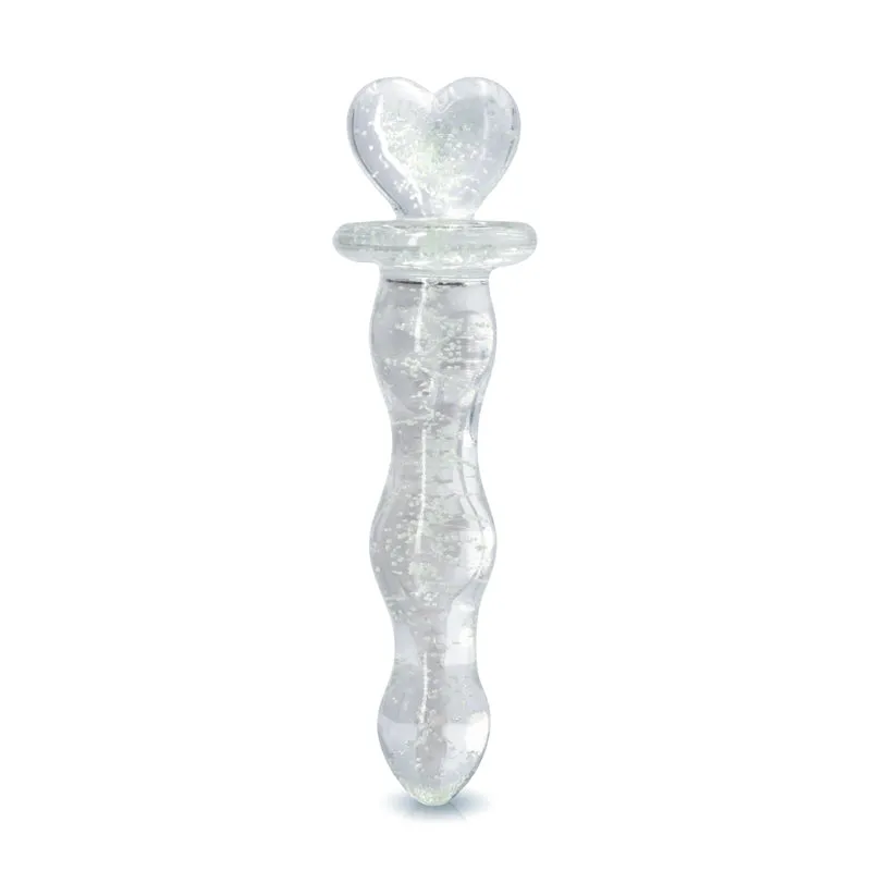 Firefly Glass Heart A Glow - Glows In The Dark