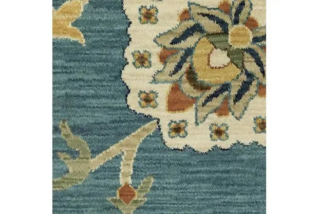 Francesca FR01E Blue/Multi Rug