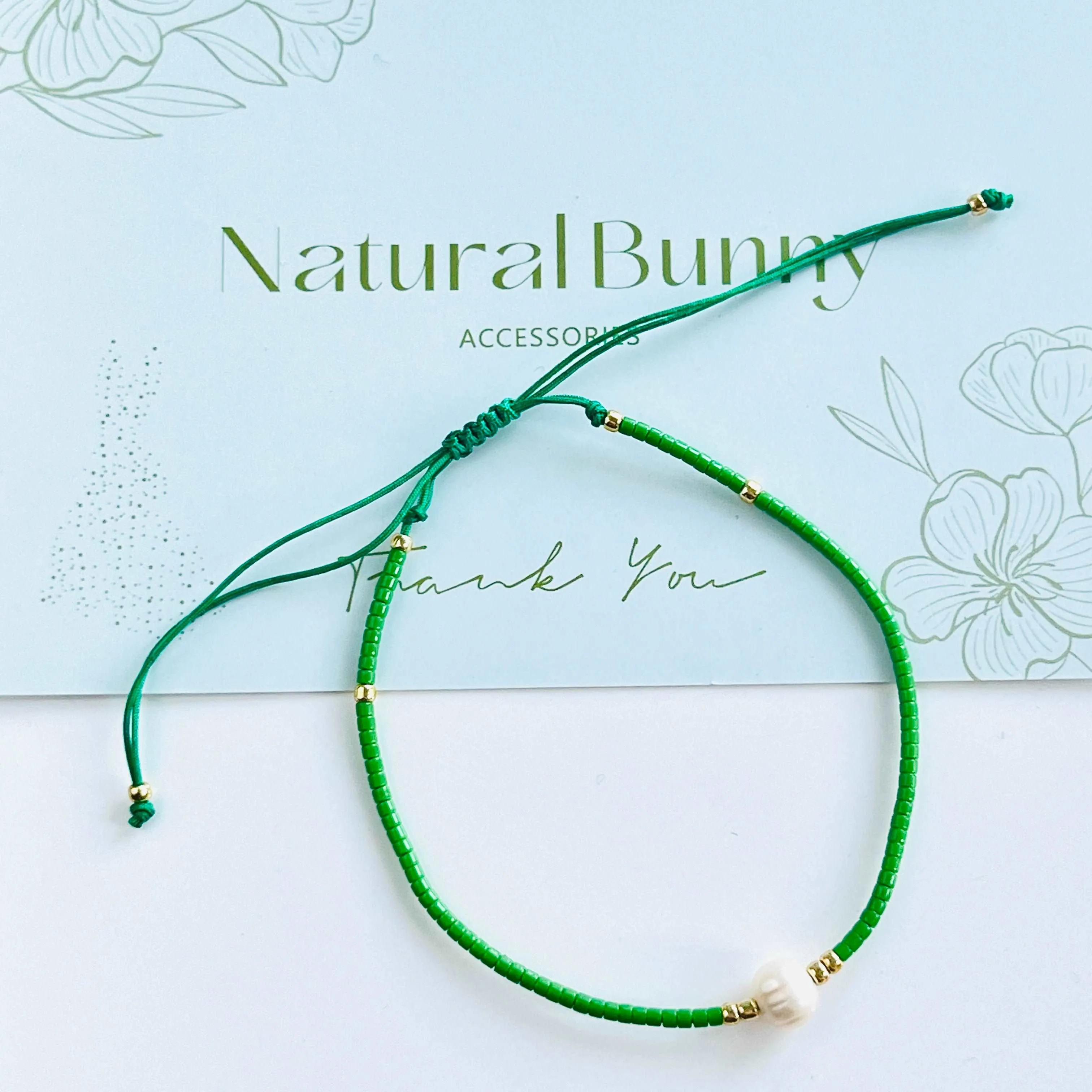 Handmade Colorful Woven Beaded Bracelet