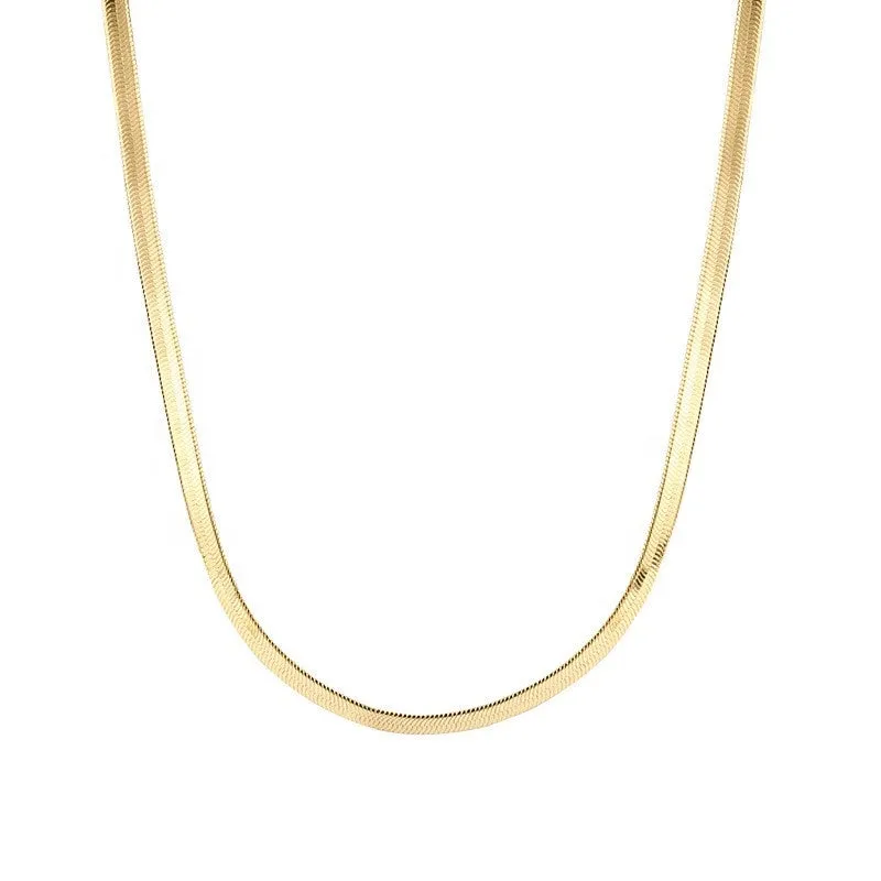 Herringbone Chain Necklace