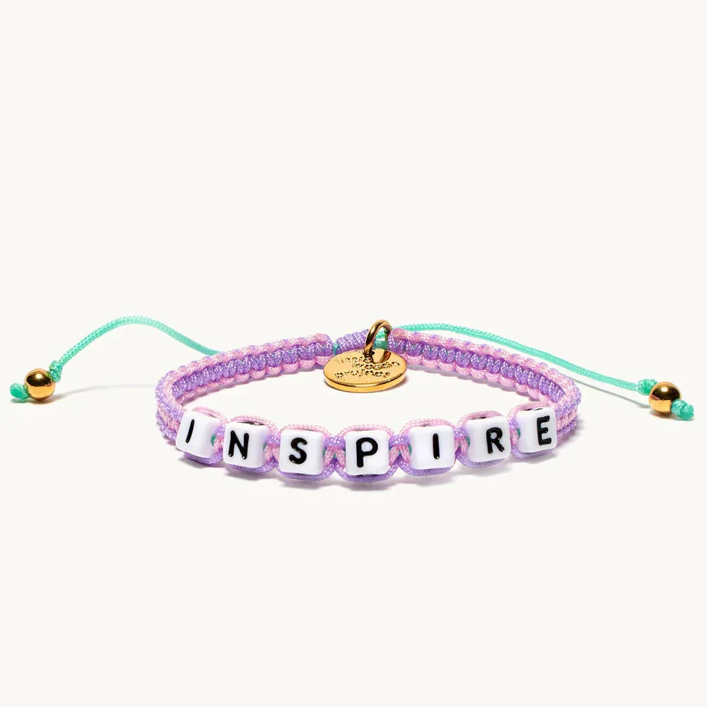 Inspire Grape Woven Bracelet