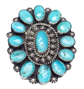 Kingman Turquoise Ring | Artisan Handmade