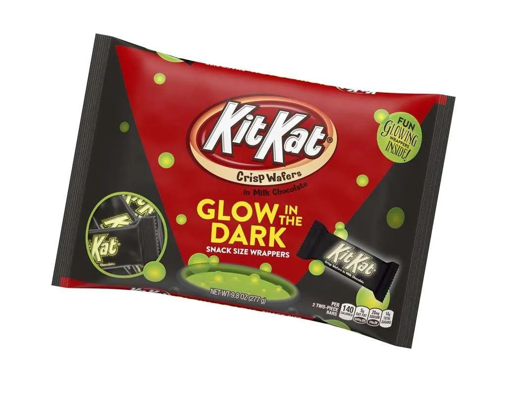 Kit Kat "Glow in the Dark" Snack Size Wafer Bars 9.8 oz. Bags