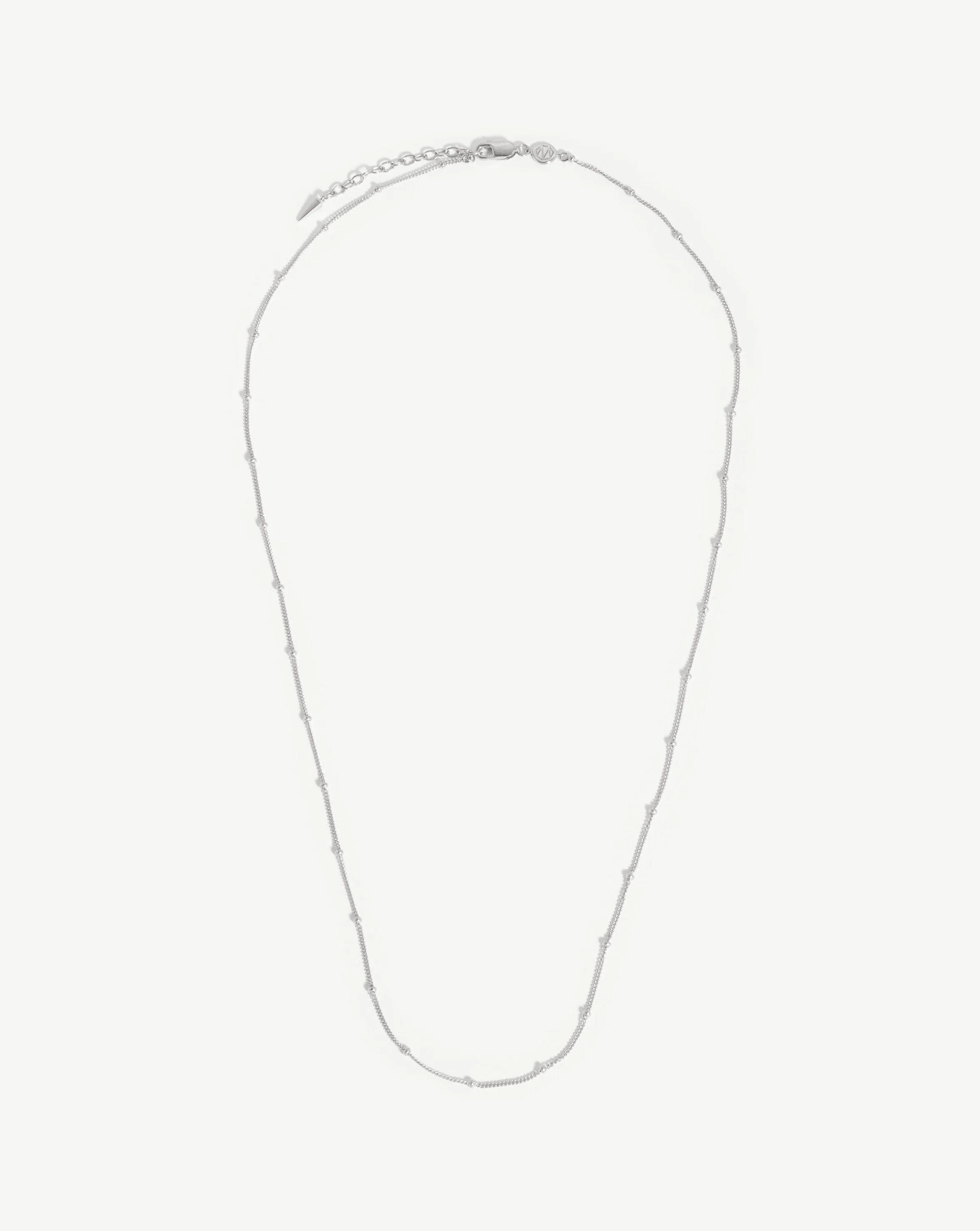 Long Bobble Chain Necklace