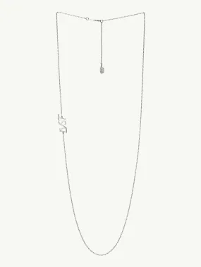 Lust Pendant Necklace In 18K White Gold