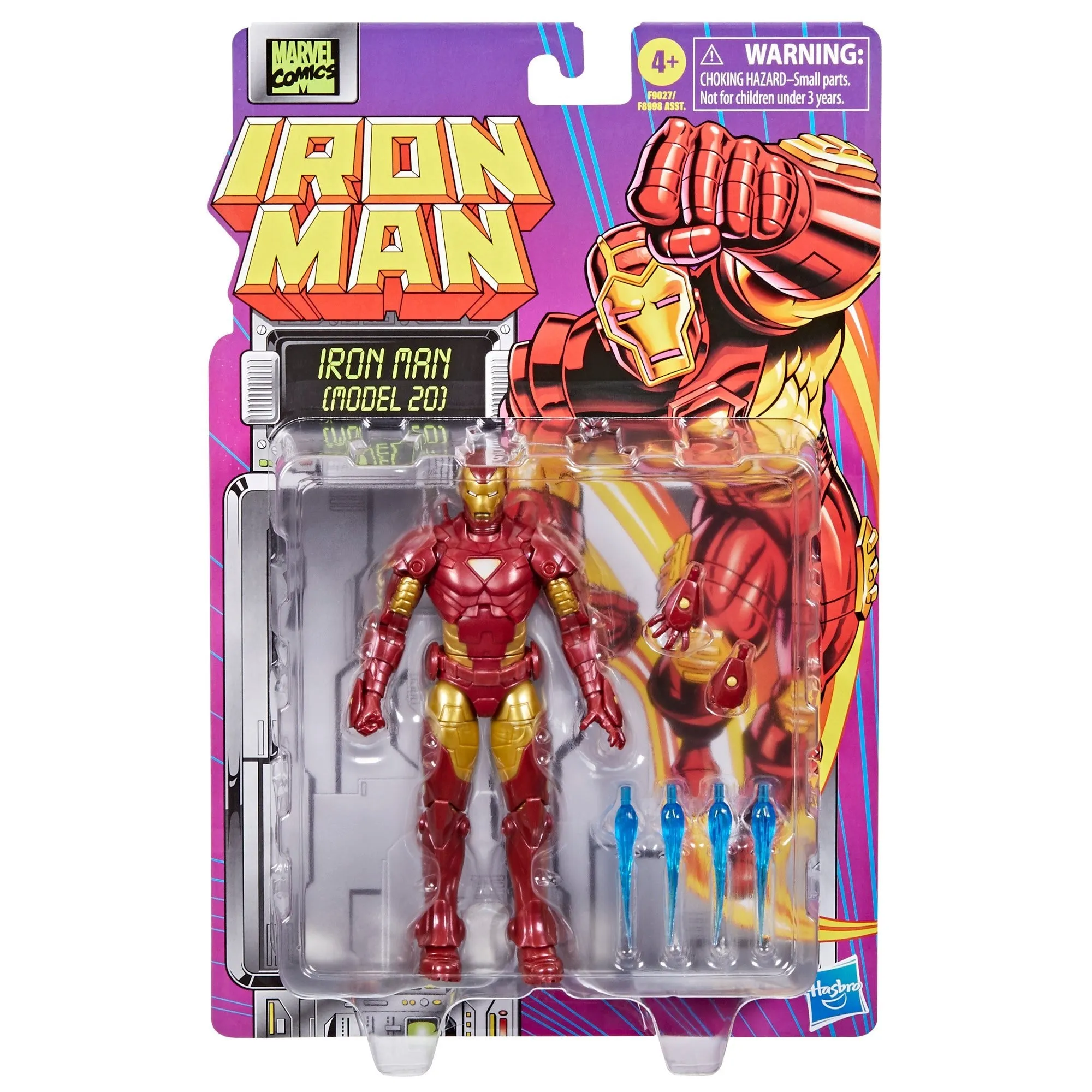 Marvel Legends Iron Man Retro Collection Iron Man (Model 20)