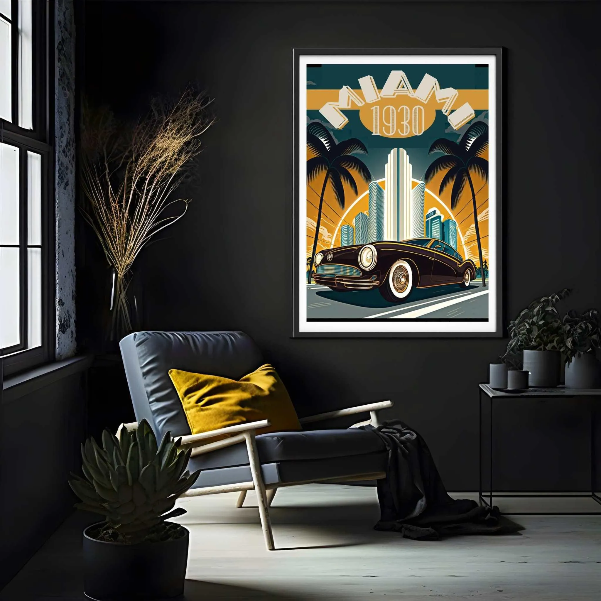 Miami Timeless Ride Poster