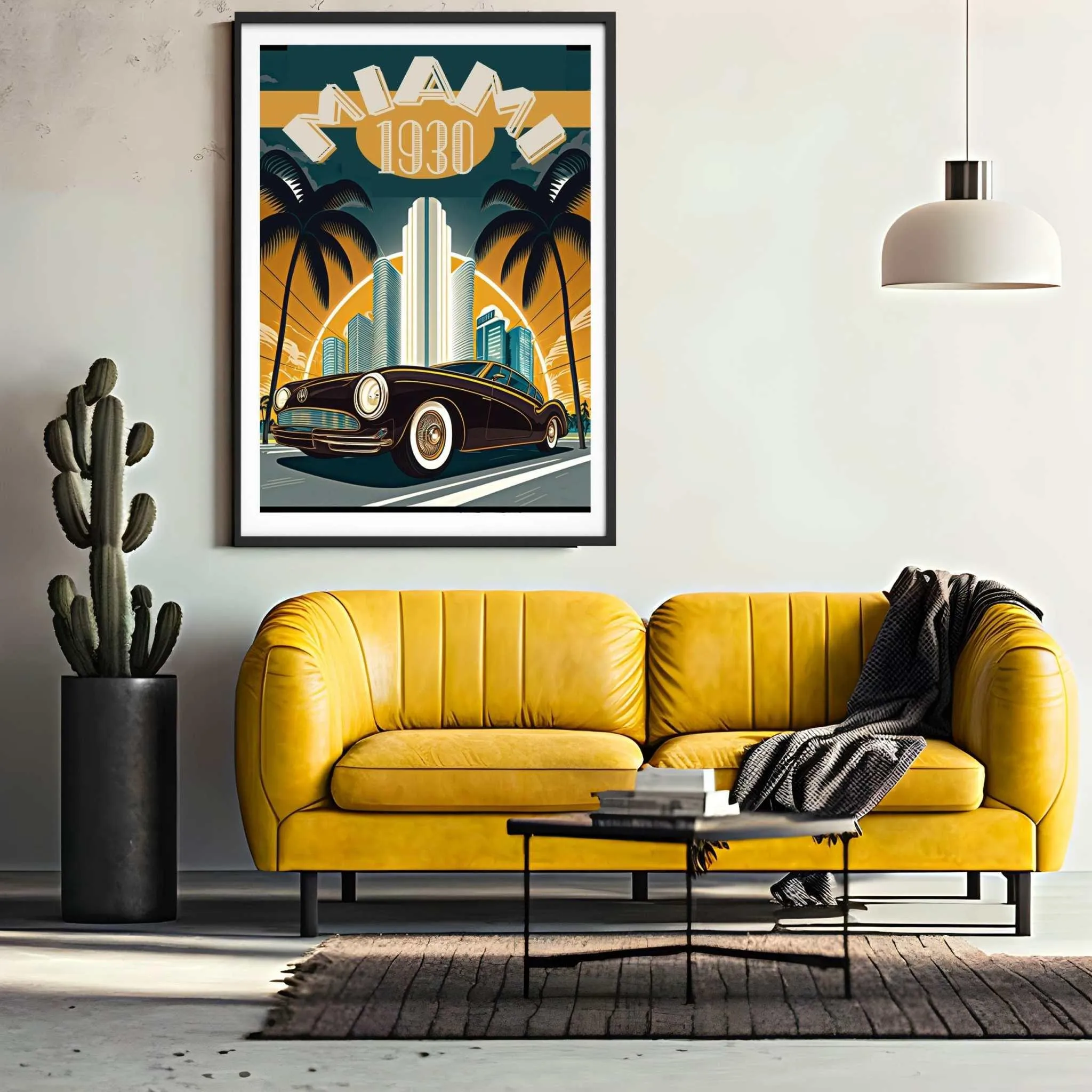 Miami Timeless Ride Poster