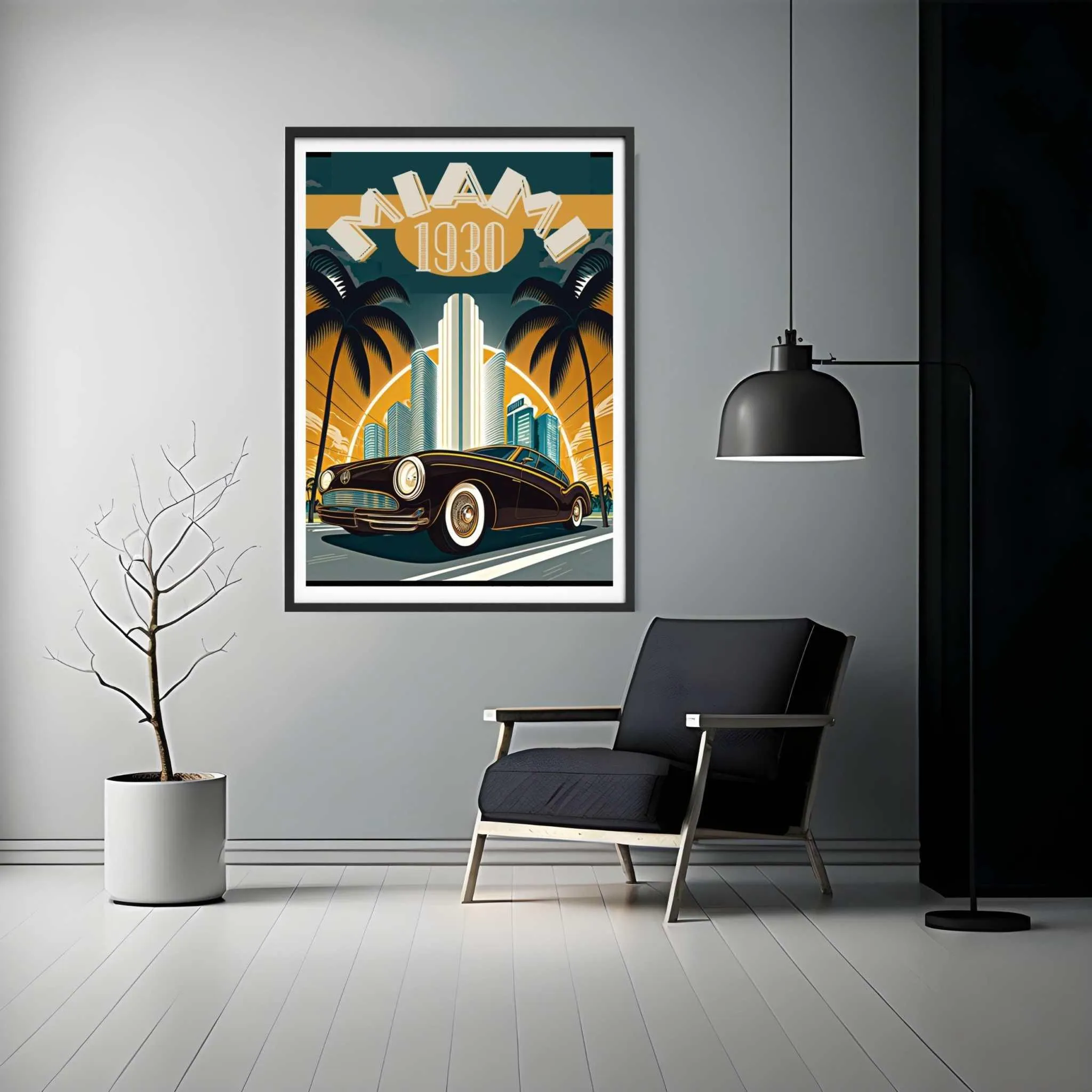 Miami Timeless Ride Poster